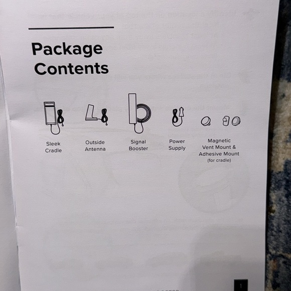 NWT weBoost Drive Sleek Vehicle Signal Booster (black) Kit CAR TRUCK VAN SUV - Picture 10 of 17